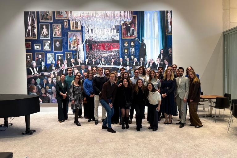 Bezoek HR en Nieuwjaarsborrel